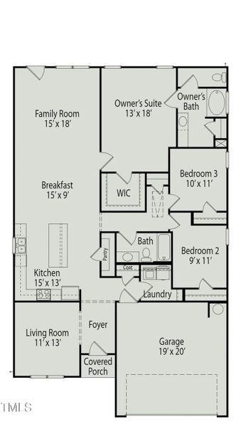 Telfair Floor Plan