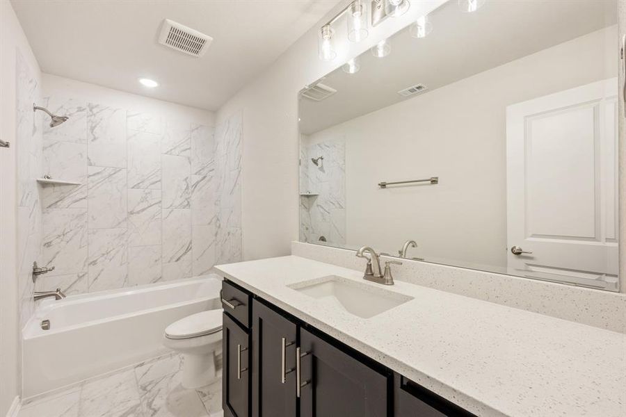 Furnished interior view inside a new home in Mockingbird Heights Classic 60, Midlothian (Image 7).