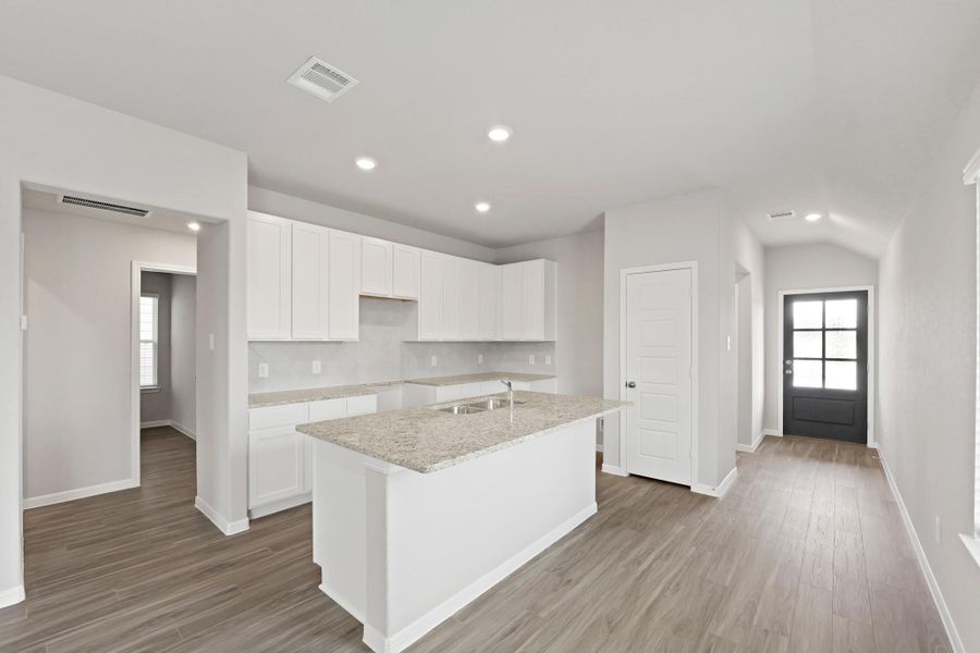 Furnished interior view inside a new home in Bammel Oaks, Houston (Image 11).