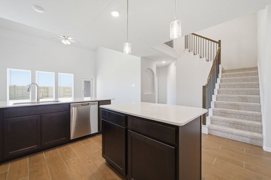 Furnished interior view inside a new home in Wildrye, Waller (Image 11).