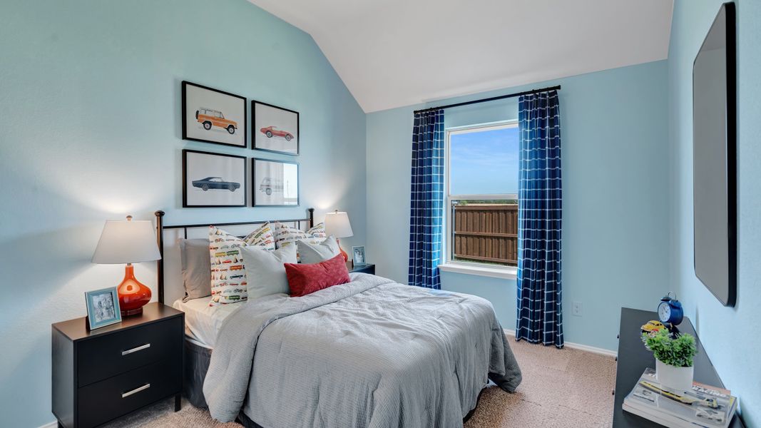 Representative furnished interior of a home built from the Concept 1991 by Risewell Homes in Silo Mills, Joshua (Image 22).