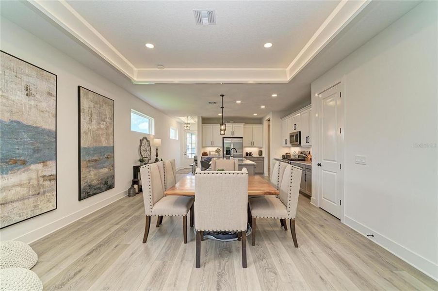 Furnished interior view inside a new home in , Sarasota (Image 26).