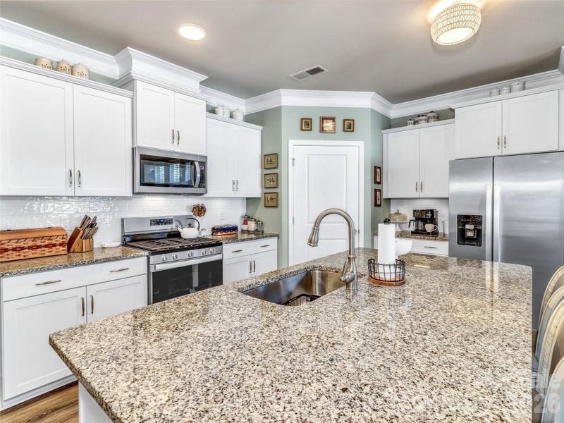 Furnished interior view inside a new home in , Hendersonville (Image 37).
