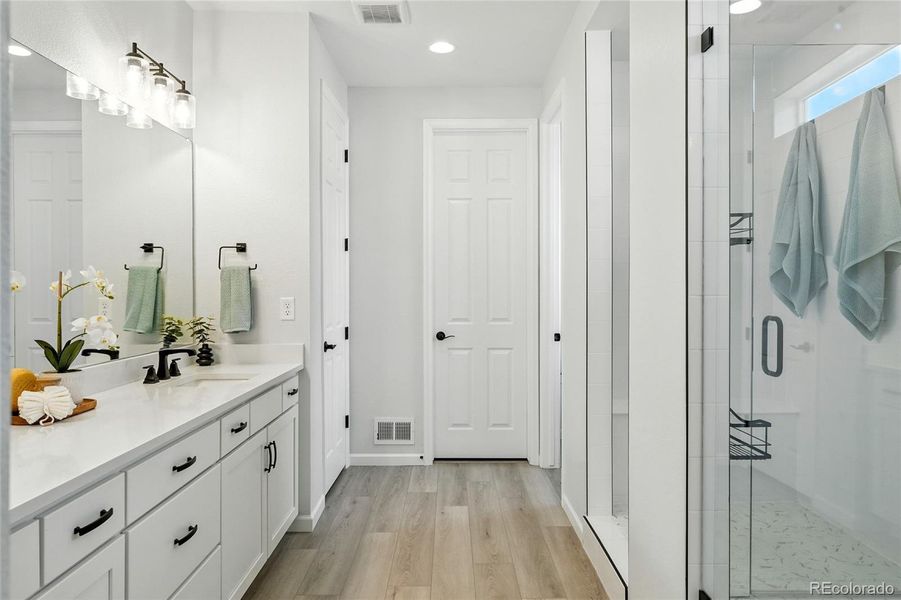 Furnished interior view inside a new home in Creekside Village, Thornton (Image 16).