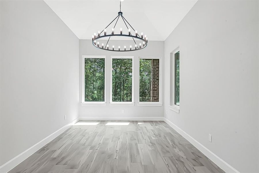 Designated Dining Area or Great Room on top left corner of the floorplan