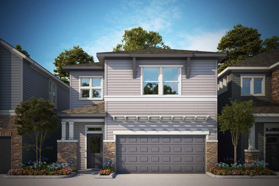 The Deerfield - A Exterior The Deerfield - A Exterior