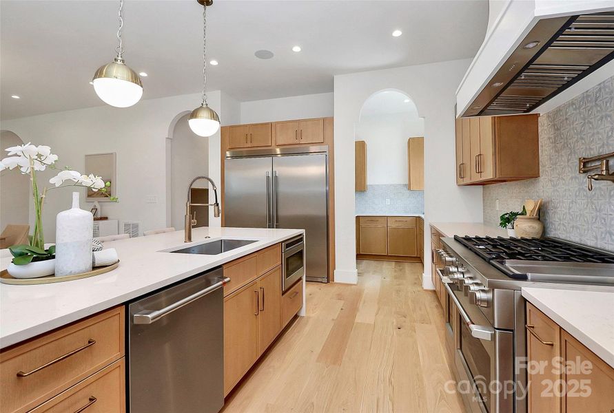 Furnished interior view inside a new home in , Charlotte (Image 33).