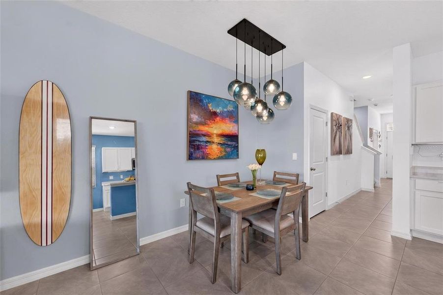 Furnished interior view inside a new home in Mangrove Point, Apollo Beach (Image 16).