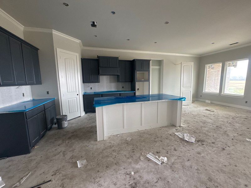 In-progress construction of a new home in Fannin Ranch, Leonard, TX (Image 7).