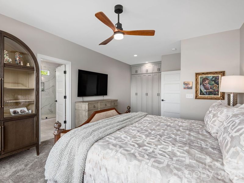 Furnished interior view inside a new home in , Hendersonville (Image 16).