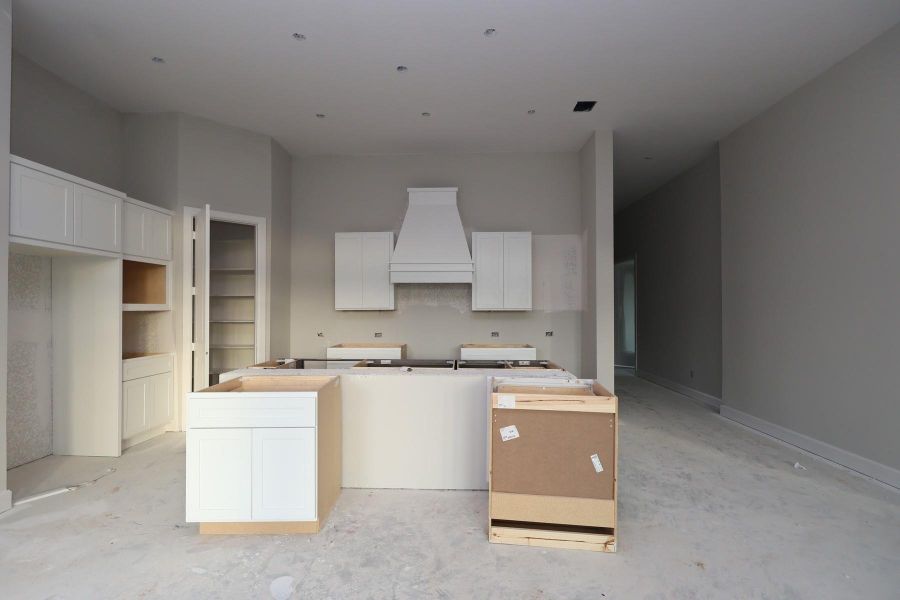 In-progress construction of a new home in The Highlands Encore - Tranquil Collection, Porter, TX (Image 5).