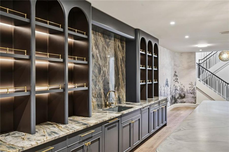 Furnished interior view inside a new home in , Atlanta (Image 61). Furnished interior view inside a new home in , Atlanta (Image 61).