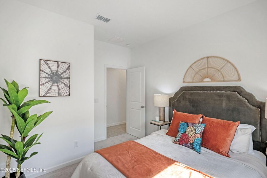 Furnished interior view inside a new home in Edenbrooke at Hyland Trail | 55+: Edenbrooke at Hyland Trail 50s, Green Cove Springs (Image 11). Furnished interior view inside a new home in Edenbrooke at Hyland Trail | 55+: Edenbrooke at Hyland Trail 50s, Green Cove Springs (Image 11).