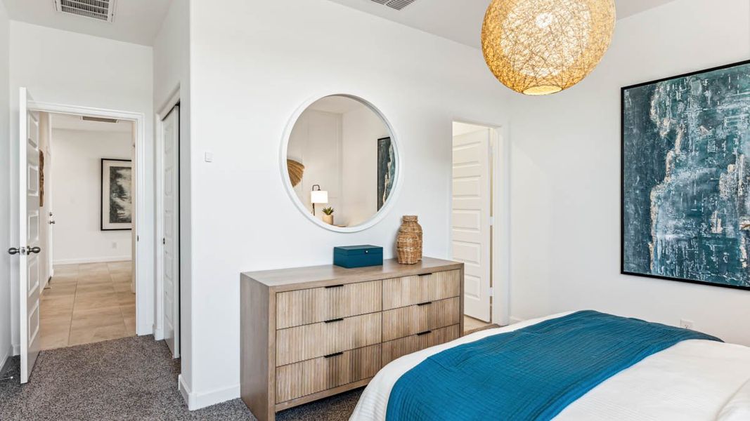 Furnished interior view inside a new home in Magma Ranch Vistas, Florence (Image 19).