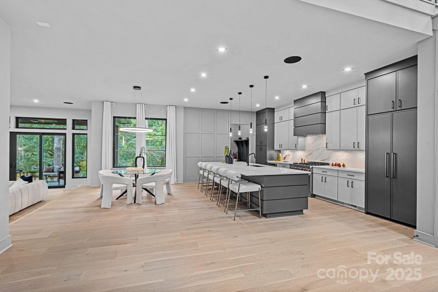 Furnished interior view inside a new home in , Charlotte (Image 31).