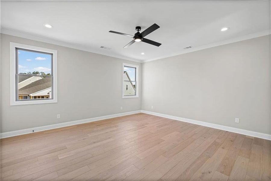 Spacious, unfurnished interior of a new home in , Canton (Image 40).