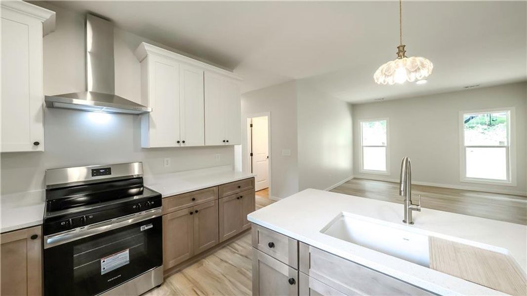 Furnished interior view inside a new home in , Carrollton (Image 6).