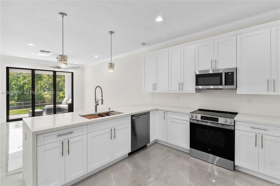 Kitchen open layout