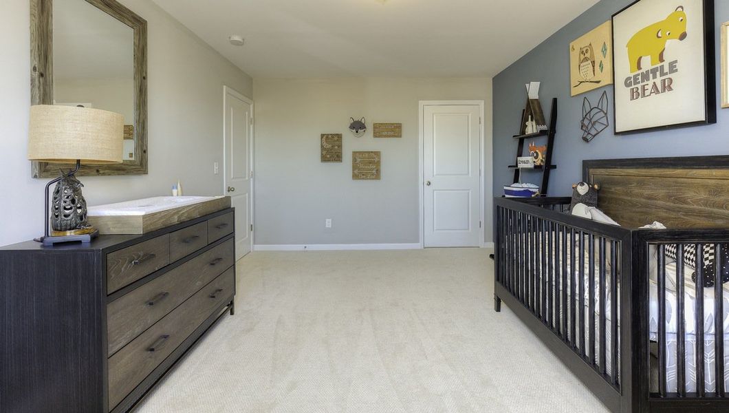 Representative furnished interior of a home built from the Verwood by D.R. Horton in Chumley Estates, Reidville (Image 42).