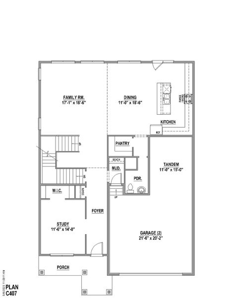 Plan C407 1st Floor