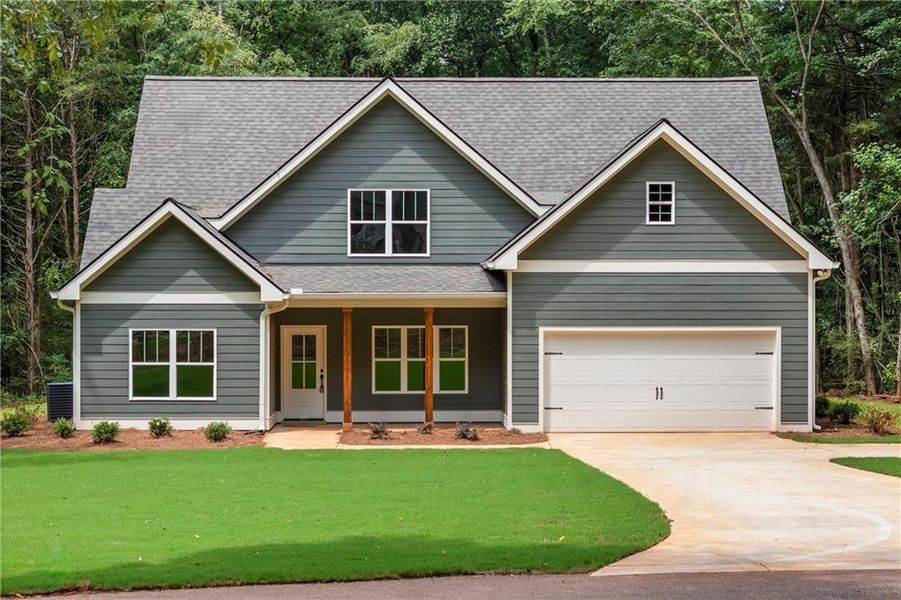 Front exterior of a new home in , Nicholson, GA, highlighting curb appeal (Image 29).