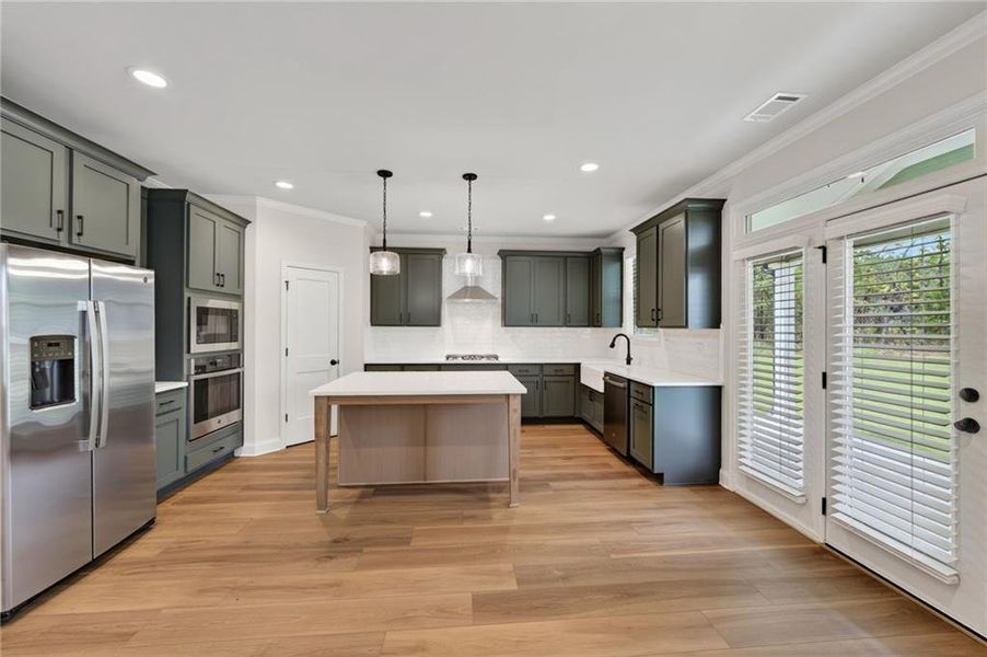 Furnished interior view inside a new home in , Loganville (Image 6).