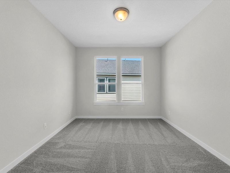 Spacious, unfurnished interior of a new home in Mason Woods, Cypress (Image 20).