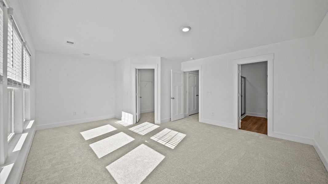 Furnished interior view inside a new home in Gresham Station, Simpsonville (Image 23).