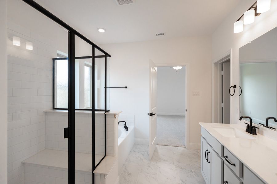 Furnished interior view inside a new home in Enclave at Legacy Hills, Celina (Image 8).