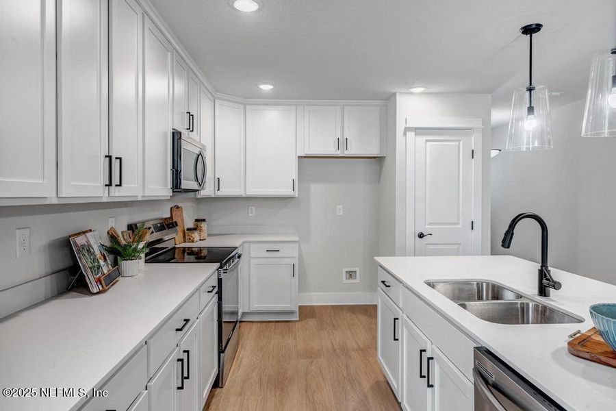 Furnished interior view inside a new home in , Jacksonville (Image 26).