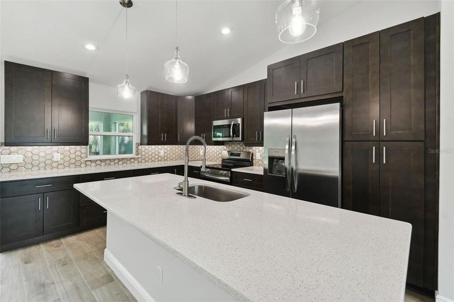 Furnished interior view inside a new home in , Port Charlotte (Image 32). Furnished interior view inside a new home in , Port Charlotte (Image 32).