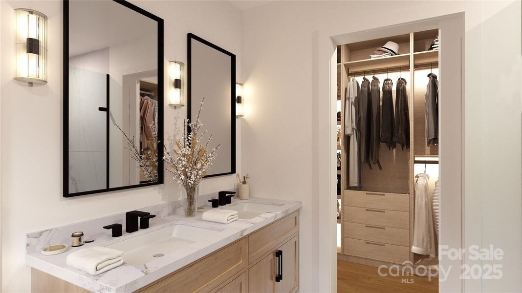 Furnished interior view inside a new home in , Connelly Springs (Image 21).