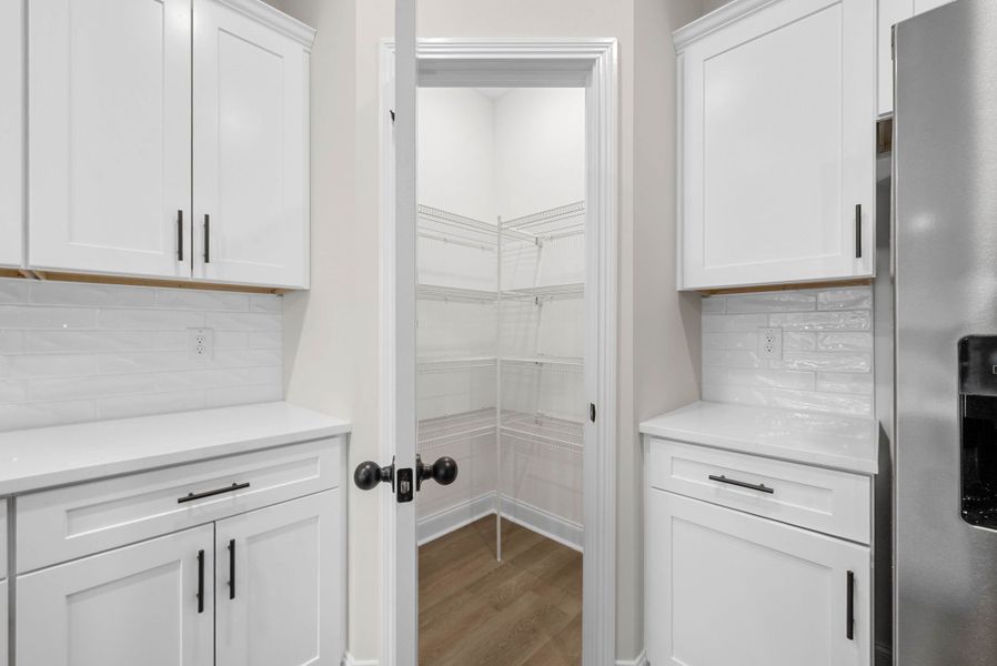 Furnished interior view inside a new home in New Hope Estates, Clarksville (Image 9).