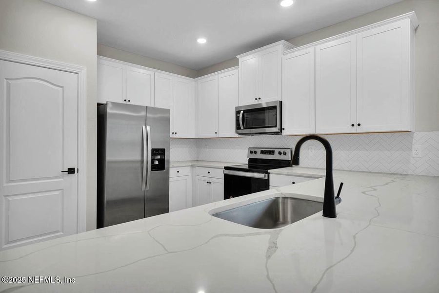 Furnished interior view inside a new home in , Jacksonville (Image 4).
