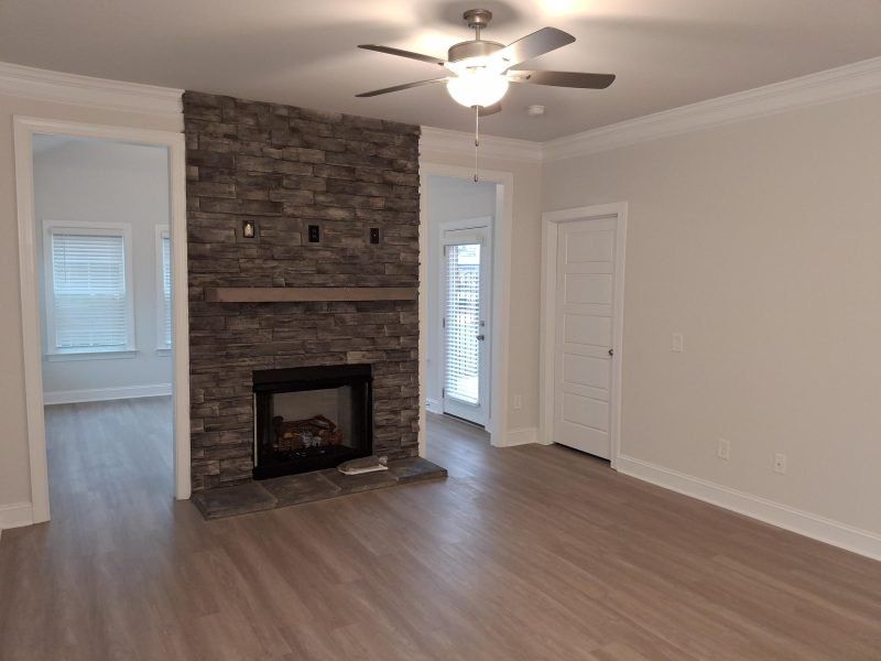 Spacious, unfurnished interior of a new home in Weybridge, Burlington (Image 58). Spacious, unfurnished interior of a new home in Weybridge, Burlington (Image 58).
