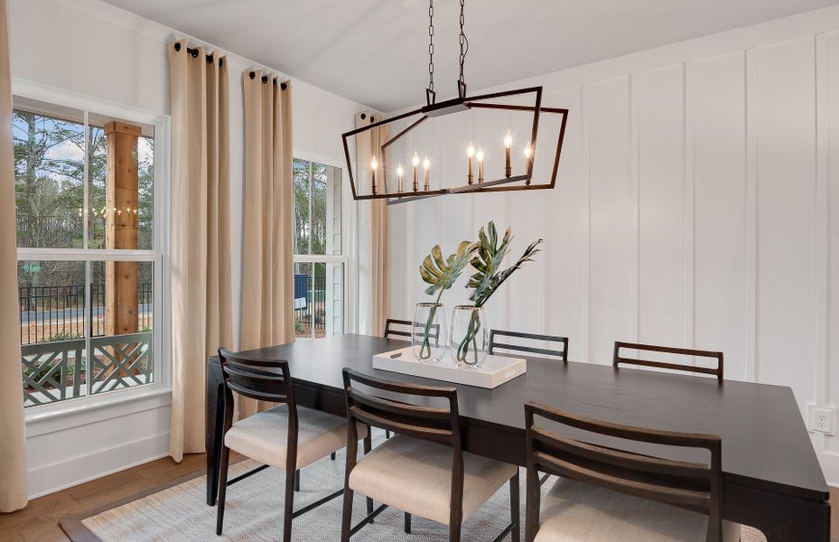 Furnished interior view inside a new home in Berkeley Mill, Cumming (Image 3).