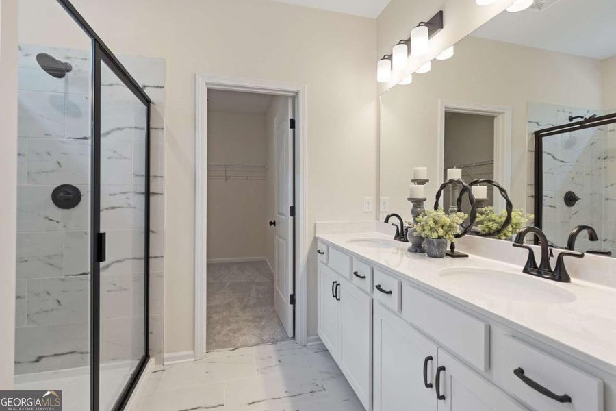 Furnished interior view inside a new home in Avalon, Perry (Image 14).