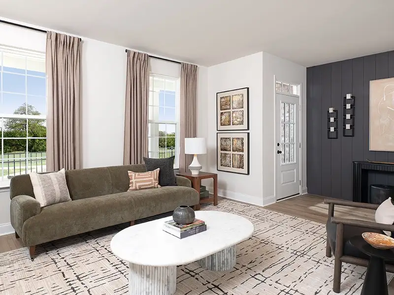 Representative furnished interior of a home built from the Alameda by Ashton Woods in Promenade at Clari Park, Murfreesboro (Image 8).