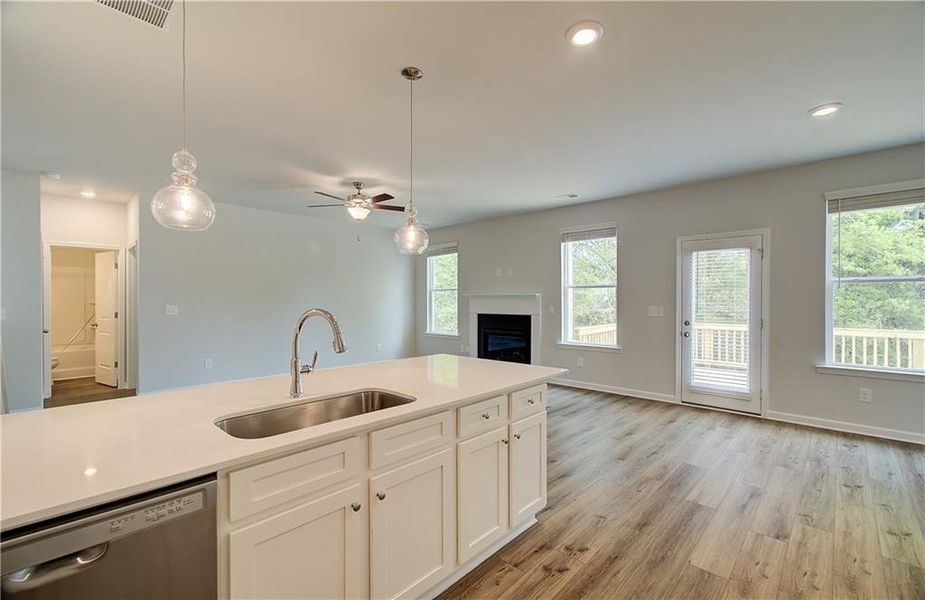 Furnished interior view inside a new home in Cooper Park, McDonough (Image 3).
