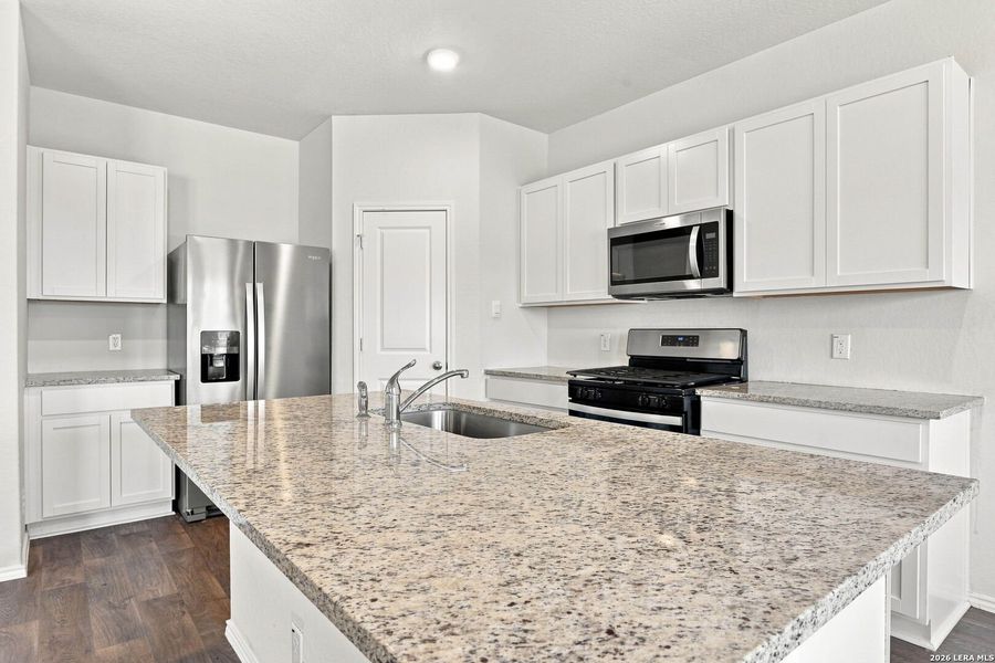 Furnished interior view inside a new home in Redbird Ranch, San Antonio (Image 10). Furnished interior view inside a new home in Redbird Ranch, San Antonio (Image 10).