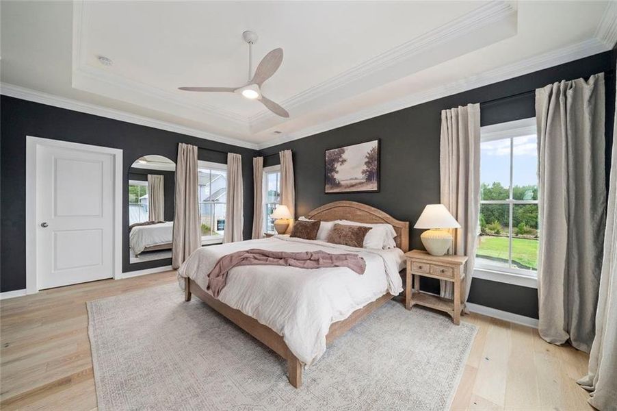 Furnished interior view inside a new home in Crossroads, Milton (Image 15).