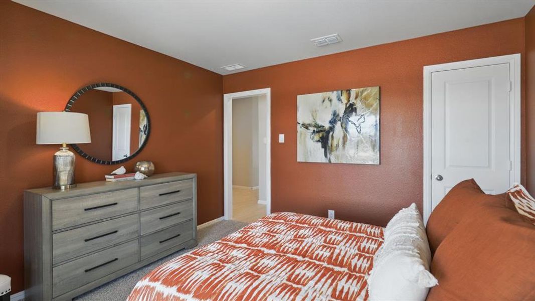 Furnished interior view inside a new home in Lonestar at Liberty Trails, Fort Worth (Image 23).