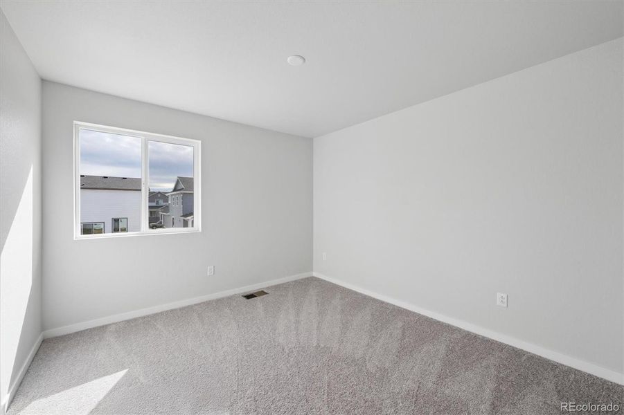 Spacious, unfurnished interior of a new home in Farmlore, Brighton (Image 22). Spacious, unfurnished interior of a new home in Farmlore, Brighton (Image 22).