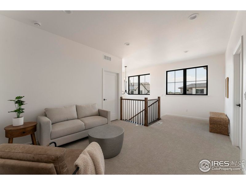 Furnished interior view inside a new home in Greenspire At Windsor Lake, Windsor (Image 30).