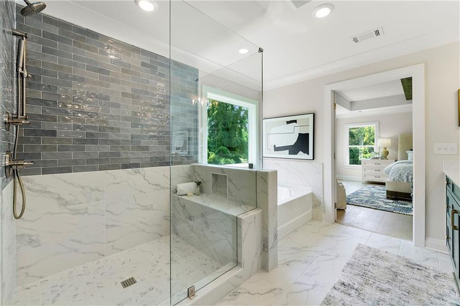 Furnished interior view inside a new home in Sterlington, Canton (Image 37).