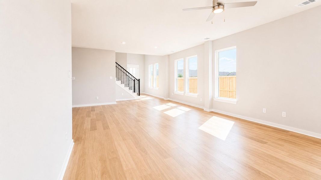 Spacious, unfurnished interior of a new home in Emberly  45', Beasley (Image 26).