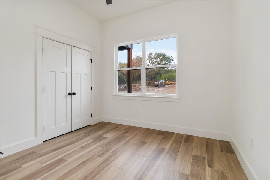 Third bedroom facing front of home Third bedroom facing front of home