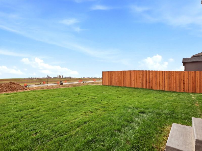 Exterior details and patio area of a home in Lake Bluff, Greeley (Image 3).