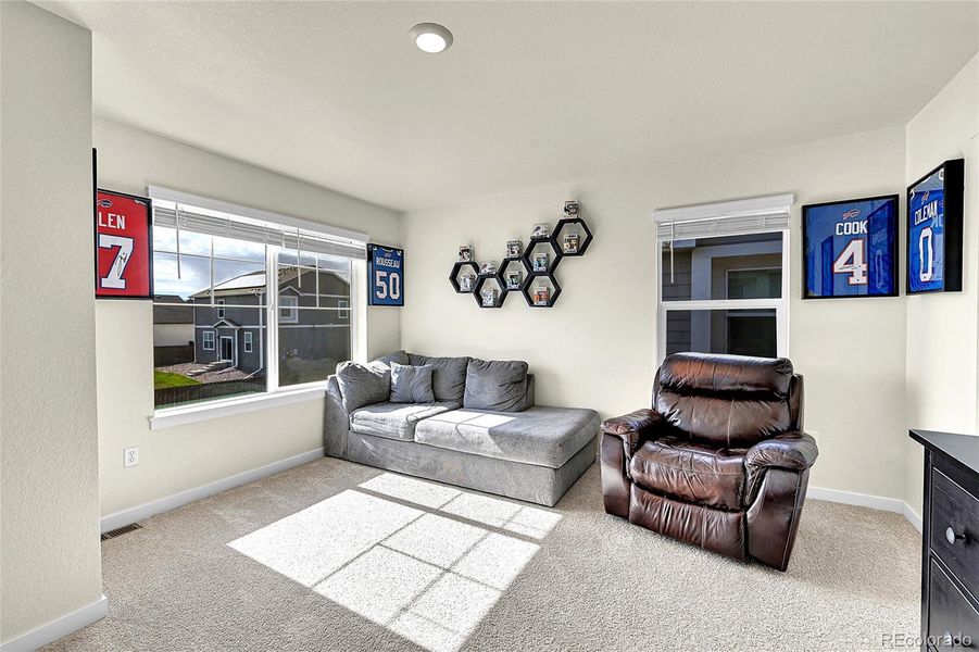 Furnished interior view inside a new home in Settlers Crossing, Commerce City (Image 14).