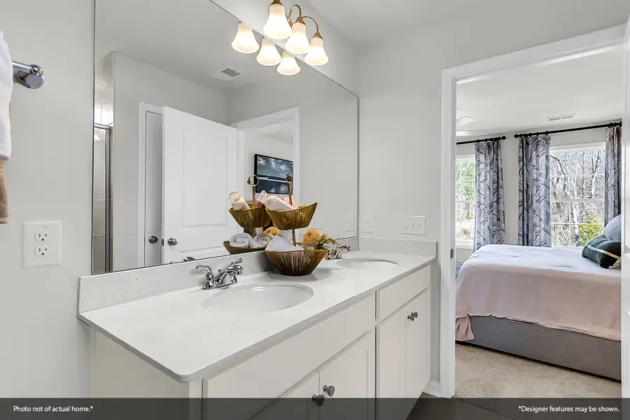 Furnished interior view inside a new home in Central Creek, Goose Creek (Image 12).